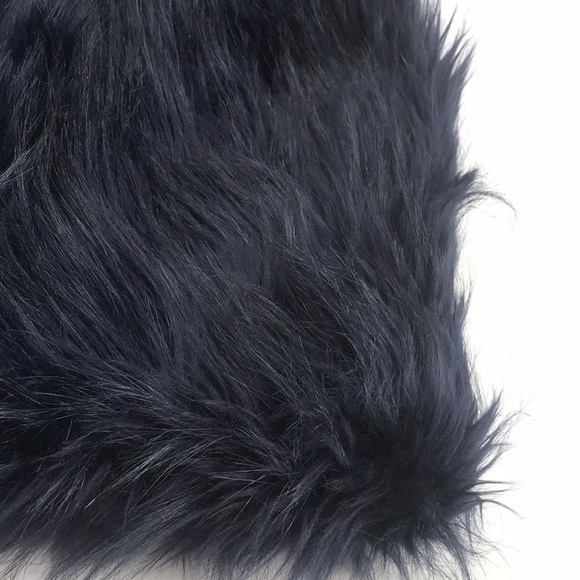 Ci Sono Retro 70’s Faux Fur Penny Lane Ombre Cozy Plush Vest Jacket - Picture 11 of 16